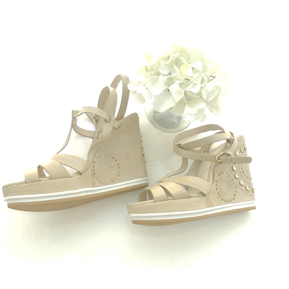 Coach Catalina Wedge Sandals – Like New 8B